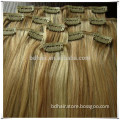 unprocessed virgin remy two tone clip in hair extensions